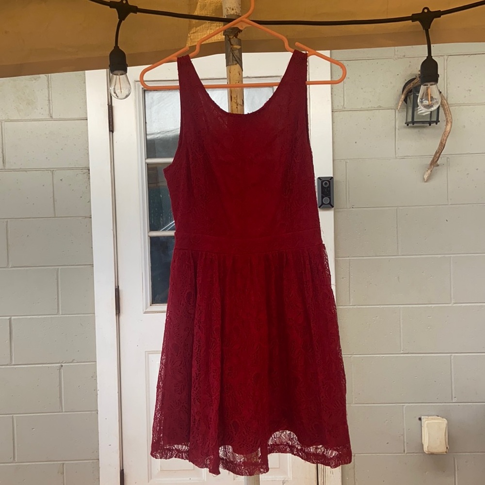 Little Red dress Forever 21 Brand used